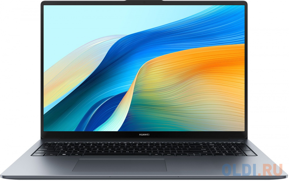 Ноутбук Huawei MateBook D 16 MCLF-X Core i5 12450H 8Gb SSD512Gb Intel UHD Graphics 16" IPS (1920x1200) Windows 11 Home grey space WiFi BT Cam (53 53013WXE - фото 1