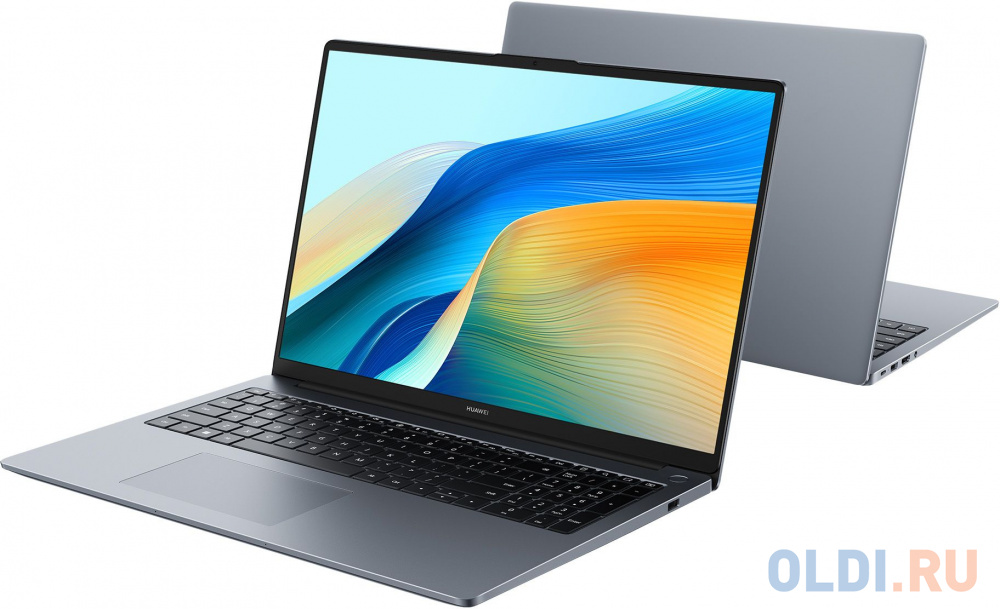 Ноутбук Huawei MateBook D 16 MCLF-X Core i5 12450H 8Gb SSD512Gb Intel UHD Graphics 16" IPS (1920x1200) Windows 11 Home grey space WiFi BT Cam (53 53013WXE - фото 5