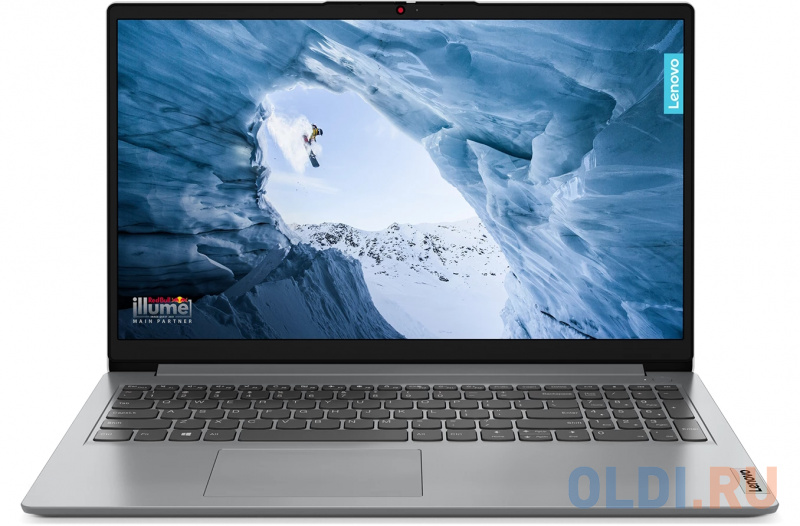 

Ноутбук Lenovo IdeaPad 1 15IAU7 Core i5 1235U 8Gb SSD256Gb Intel Iris Xe graphics 15.6" IPS FHD (1920x1080) noOS grey WiFi BT Cam (82QD009NPS)