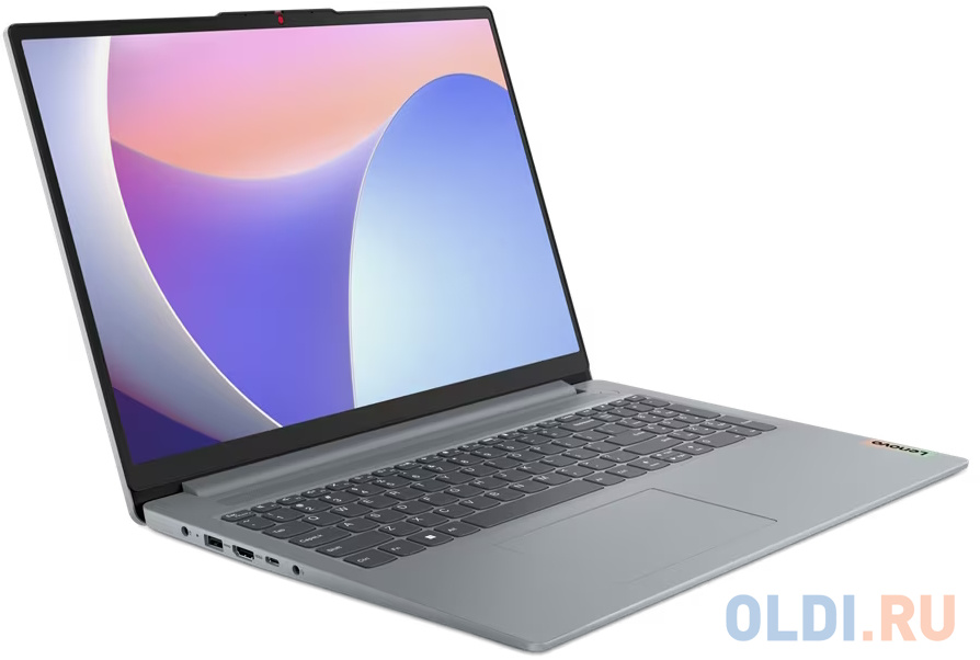 Ноутбук 16" IPS WUXGA LENOVO IdeaPad slim 3 grey (Core i5 1335U/16Gb/512Gb SSD/VGA int/noOS) (82X8003RRK) - фото 2