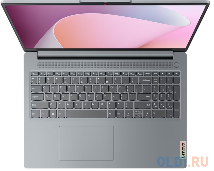 Ноутбук 16" IPS WUXGA LENOVO IdeaPad slim 3 grey (Core i5 1335U/16Gb/512Gb SSD/VGA int/noOS) (82X8003RRK) - фото 4