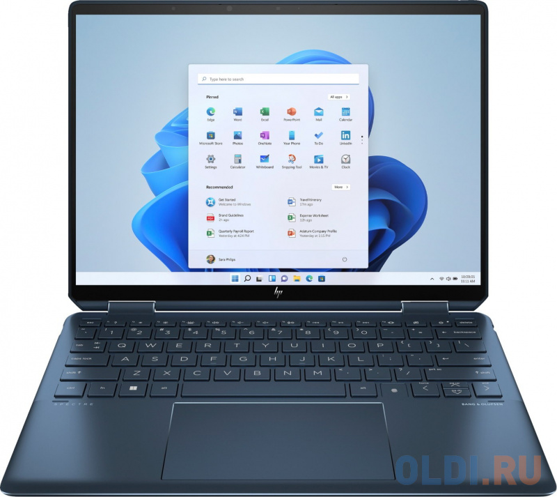

Ноутбук HP Spectre x360 14-ef2012ci 8F5G5EA 13.5", Синий