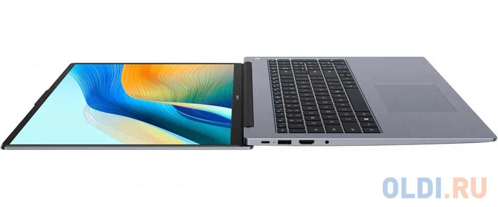 Ноутбук Huawei MateBook D 16 MCLF-X 53013WXD 16", размер 357 x 18 x 249 мм, цвет серый 1215U - фото 6