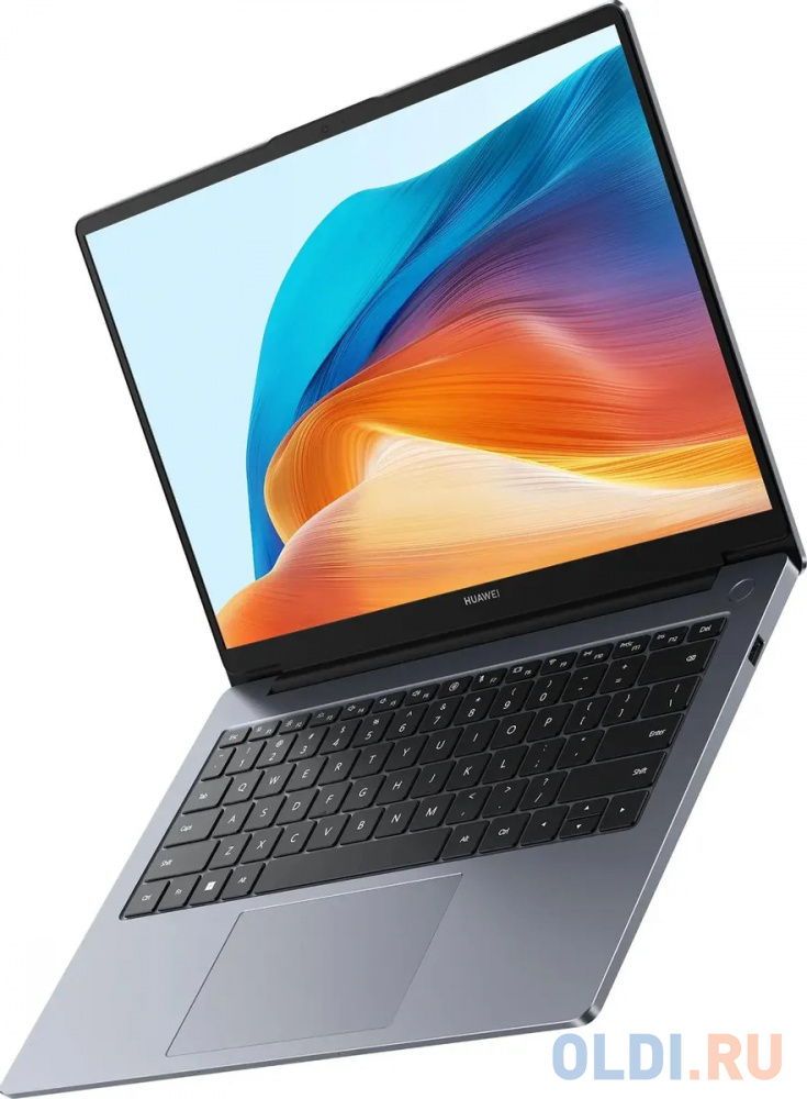 Ноутбук Huawei MateBook D 14 MDF-X 53013XFP 14", размер 322 x 16 x 215 мм, цвет серый 12450H - фото 3