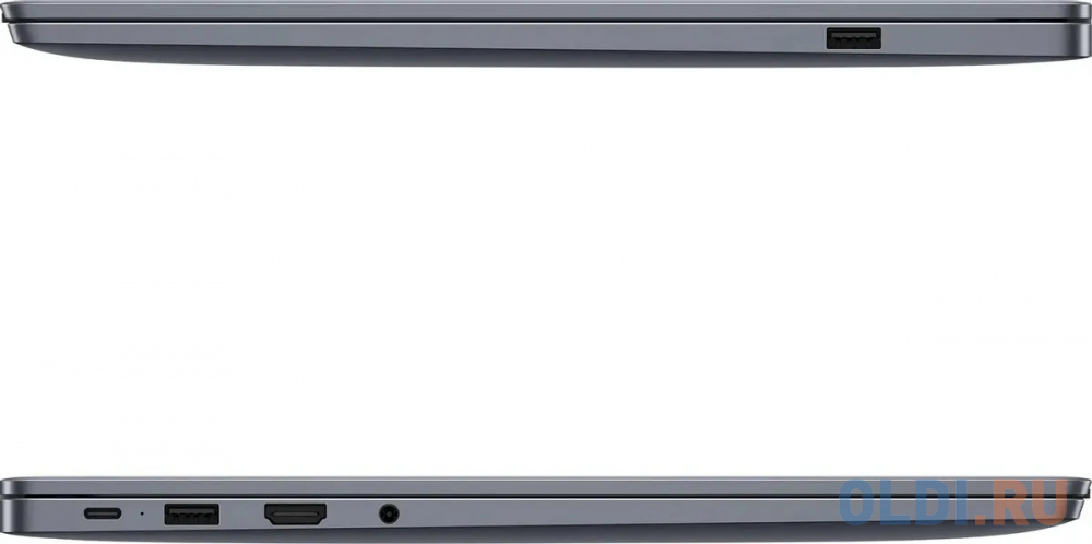 Ноутбук Huawei MateBook D 14 MDF-X 53013XFP 14", размер 322 x 16 x 215 мм, цвет серый 12450H - фото 7