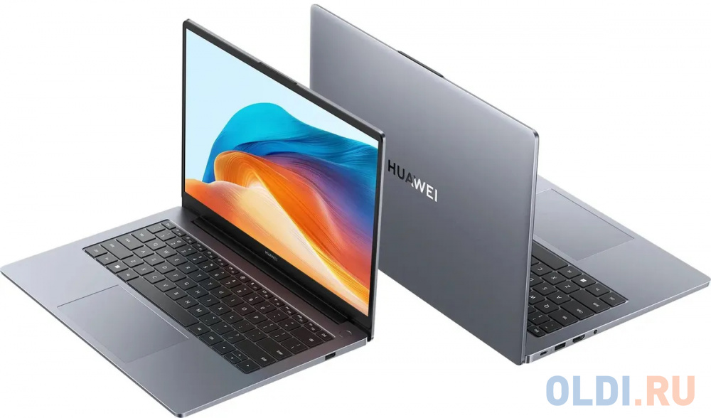 Ноутбук Huawei MateBook D 14 MDF-X 53013XFP 14", размер 322 x 16 x 215 мм, цвет серый 12450H - фото 8