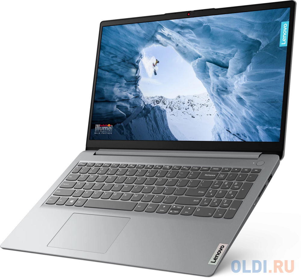 Ноутбук Lenovo IdeaPad 3 15IAU7 Core i3 1215U 8Gb SSD256Gb Intel UHD Graphics 15.6" TN FHD (1920x1080) noOS grey WiFi BT Cam (82QD00DMUE) - фото 3