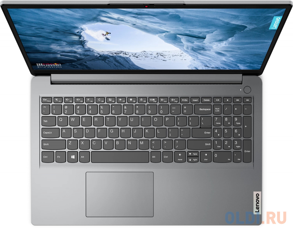 Ноутбук Lenovo IdeaPad 3 15IAU7 Core i3 1215U 8Gb SSD256Gb Intel UHD Graphics 15.6" TN FHD (1920x1080) noOS grey WiFi BT Cam (82QD00DMUE) - фото 4