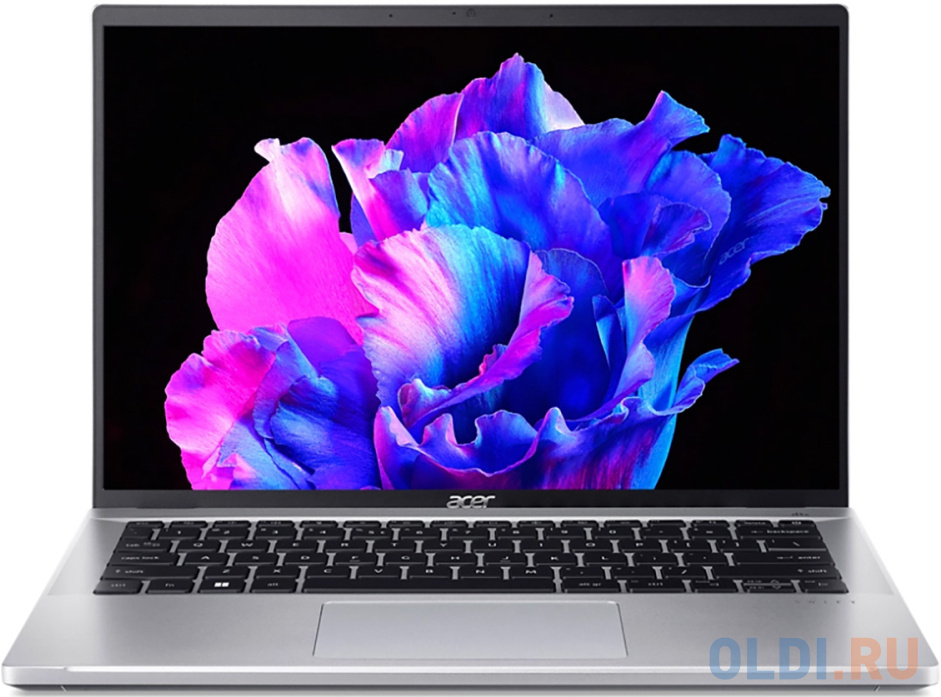 Ноутбук Acer Swift Go 14SFG14-71 Core i5-13420H/16GB/SSD1TB/14&quot;/OLED/2.8K/NoOS/Silver (NX.KLQCD.005) - фото 1