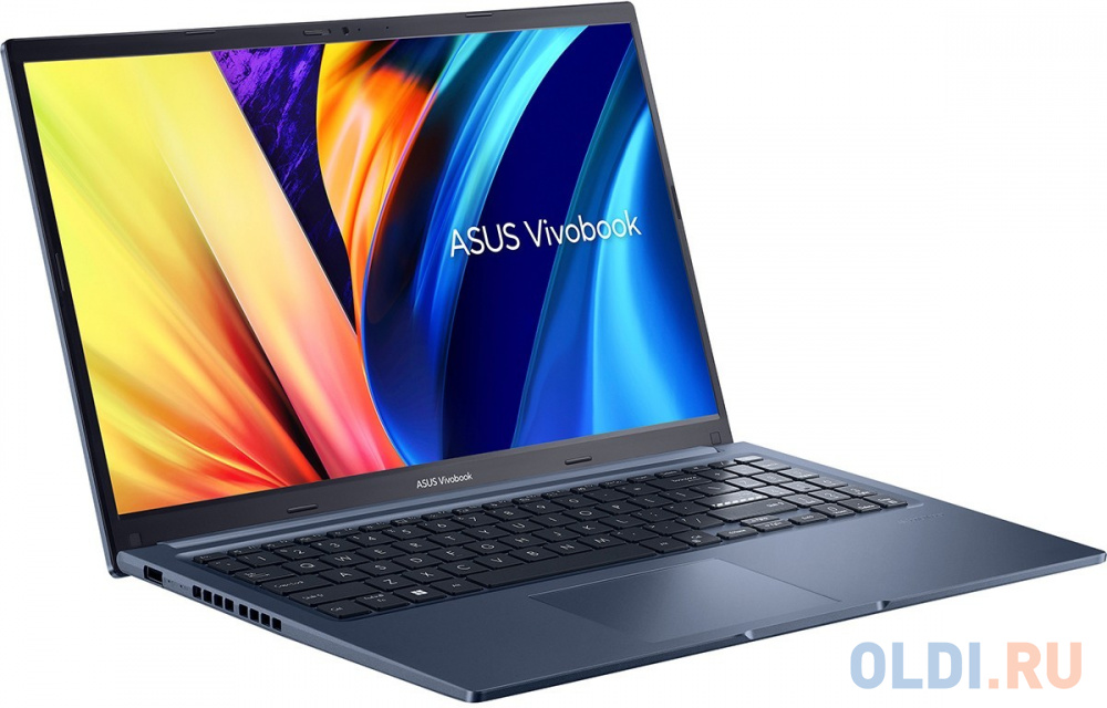 Ноутбук Asus Vivobook 15 M1502QA-BQ164 Ryzen 5 5600H 8Gb SSD512Gb AMD Radeon 15.6" IPS FHD (1920x1080) noOS blue WiFi BT Cam (90NB1261-M00700) - фото 3