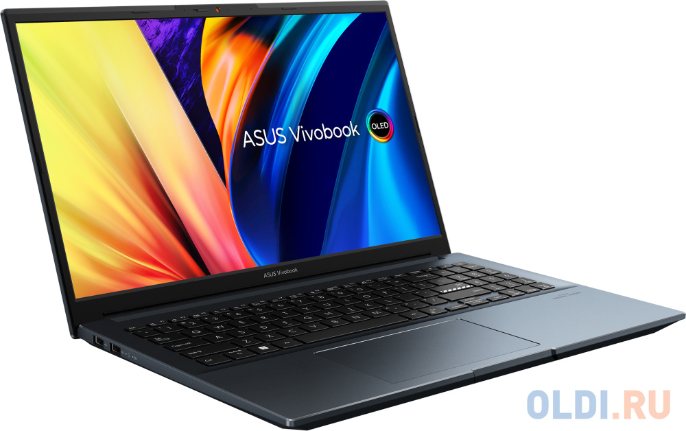 Ноутбук Asus Vivobook Pro 15 OLED M6500XV-MA084 Ryzen 9 7940HS 16Gb SSD1Tb NVIDIA GeForce RTX4060 8Gb 15.6" OLED 2.8K (2880x1620) noOS blue WiFi 90NB1211-M003J0 - фото 2