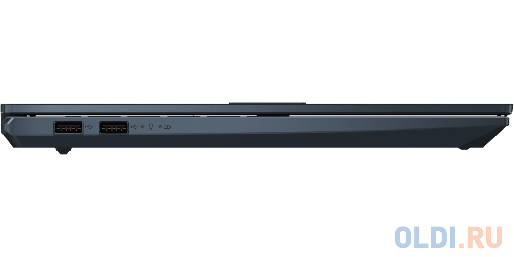 Ноутбук Asus Vivobook Pro 15 OLED M6500XV-MA084 Ryzen 9 7940HS 16Gb SSD1Tb NVIDIA GeForce RTX4060 8Gb 15.6" OLED 2.8K (2880x1620) noOS blue WiFi 90NB1211-M003J0 - фото 5