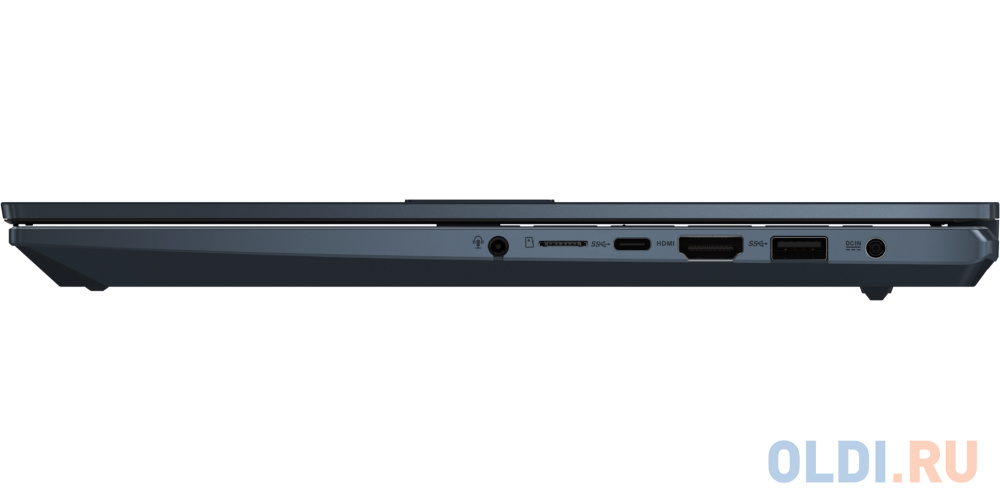 Ноутбук Asus Vivobook Pro 15 OLED M6500XV-MA084 Ryzen 9 7940HS 16Gb SSD1Tb NVIDIA GeForce RTX4060 8Gb 15.6" OLED 2.8K (2880x1620) noOS blue WiFi 90NB1211-M003J0 - фото 6