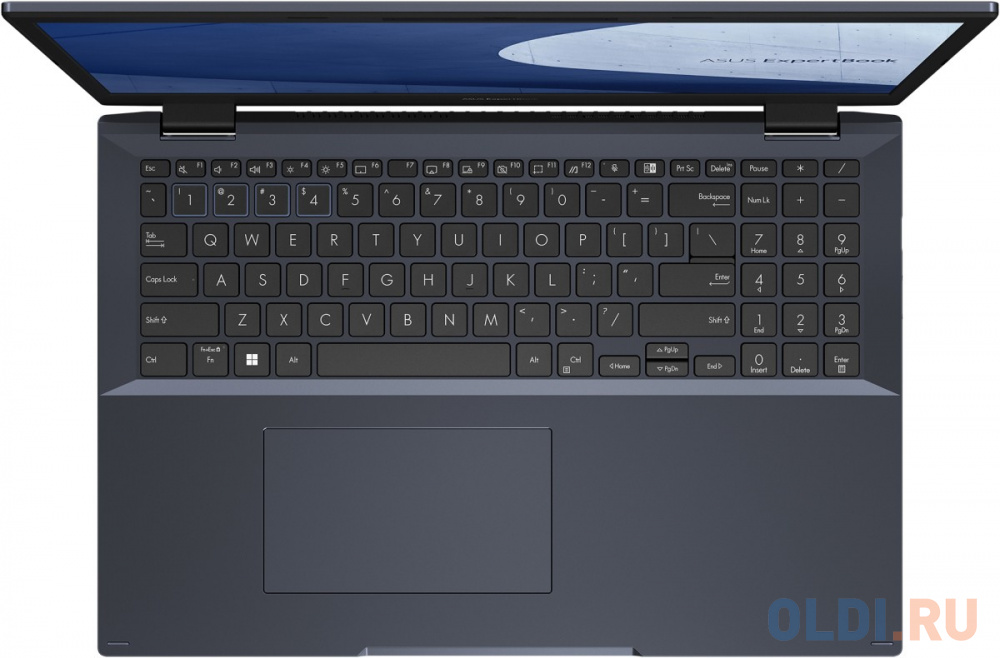 Ноутбук ASUS ExpertBook L2502CYA-BQ0192 AMD R5-5625U/8Gb/512Gb SSD/15.6" FHD WV 250NITS/Kbd ENG-RUS Chiclet/FP/RJ45/No OS/star black 90NX0501-M008D0 - фото 5