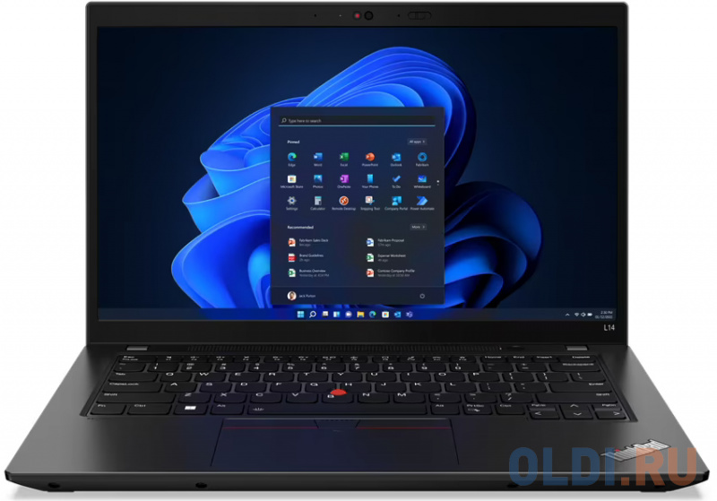 

Ноутбук Lenovo ThinkPad L14 Gen 3 21C2A4W5CD 14", Черный