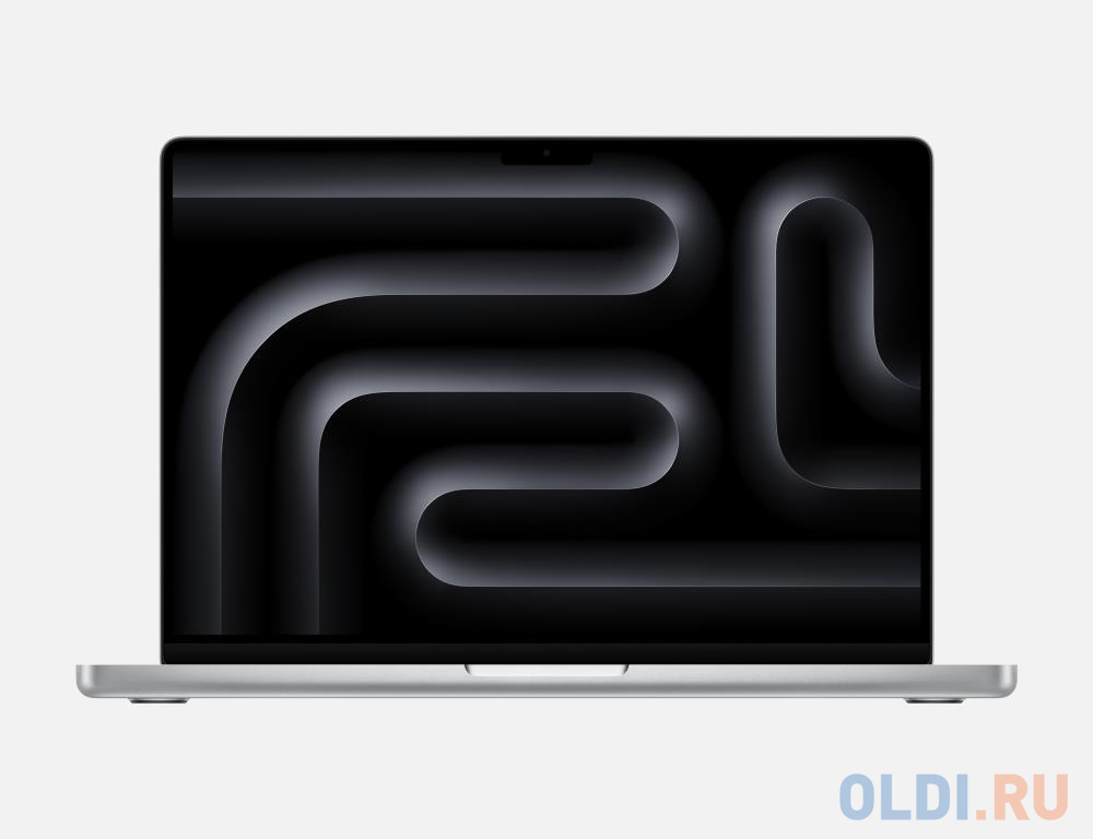Ноутбук Apple MacBook Pro 14 MR7K3LL/A 14.2" Английская клавиатура, размер 313 x 16 x 221 мм, цвет серебристый M3 - фото 1