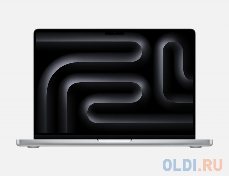 Ноутбук Apple MacBook Pro 14 MR7K3LL/A 14.2" Английская клавиатура, размер 313 x 16 x 221 мм, цвет серебристый M3 - фото 5
