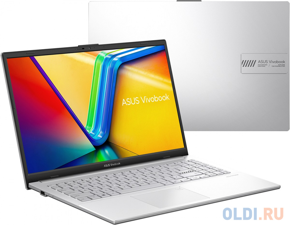 Ноутбук ASUS Vivobook Go 15 E1504FA-BQ092 90NB0ZR1-M005C0 15.6", цвет серебристый 7320U - фото 10