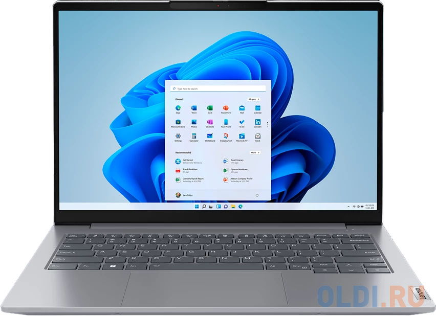 Ноутбук Lenovo ThinkBook 14 Gen 6 21KG001CRU 14", размер 314 x 17 x 224 мм, цвет серый