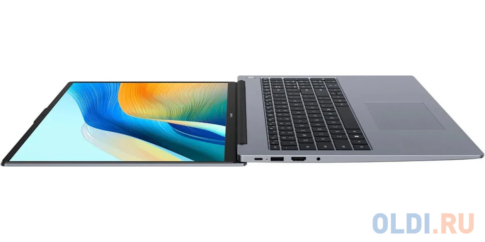 Ноутбук Huawei MateBook D 16 MCLF-X 53013YDN 16", размер 357 x 18 x 249 мм, цвет серый 1215U - фото 2