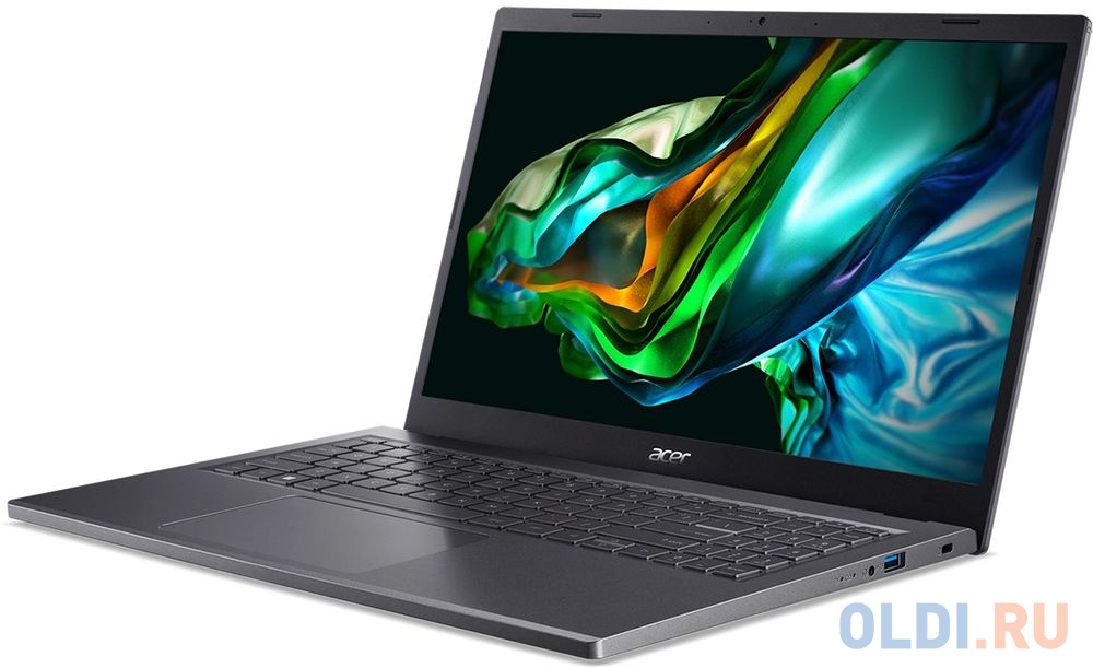 Ноутбук Acer Aspire A515-58P-359X NX.KHJER.001 15.6", размер 361 x 18 x 237 мм, цвет серый 1315U - фото 3