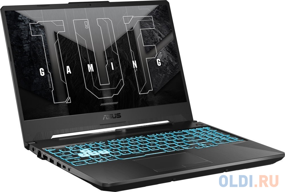 Ноутбук ASUS TUF Gaming A15 FA506NC-HN063 90NR0JF7-M005D0 15.6", размер 35.9 x 25.6 x 2.5 см, цвет черный 7535HS - фото 3