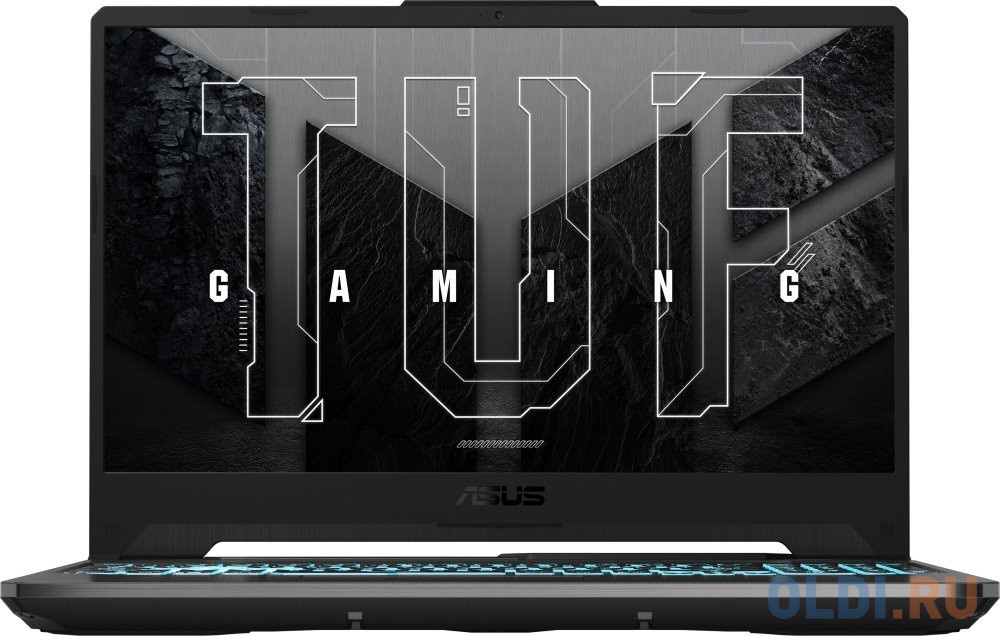 Ноутбук ASUS TUF Gaming A15 FA506NC-HN063 90NR0JF7-M005D0 15.6", размер 35.9 x 25.6 x 2.5 см, цвет черный 7535HS - фото 4