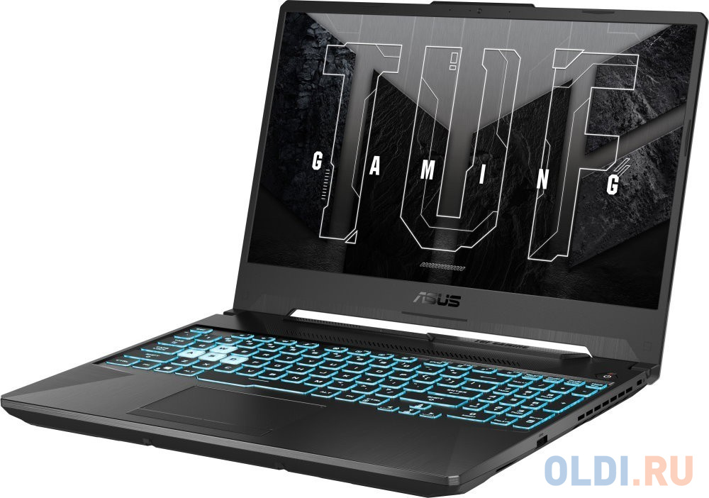Ноутбук ASUS TUF Gaming A15 FA506NC-HN063 90NR0JF7-M005D0 15.6", размер 35.9 x 25.6 x 2.5 см, цвет черный 7535HS - фото 5