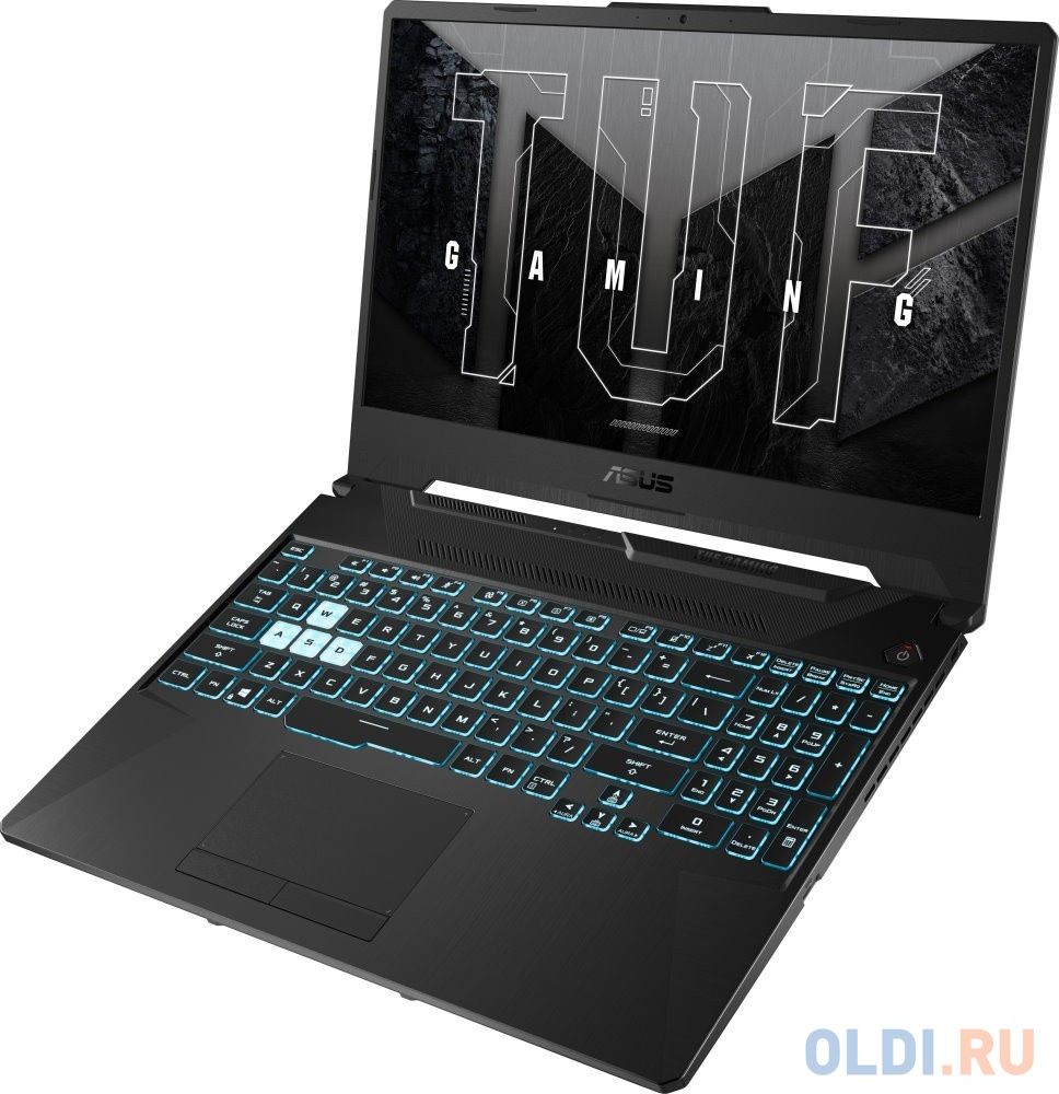 Ноутбук ASUS TUF Gaming A15 FA506NC-HN063 90NR0JF7-M005D0 15.6", размер 35.9 x 25.6 x 2.5 см, цвет черный 7535HS - фото 7