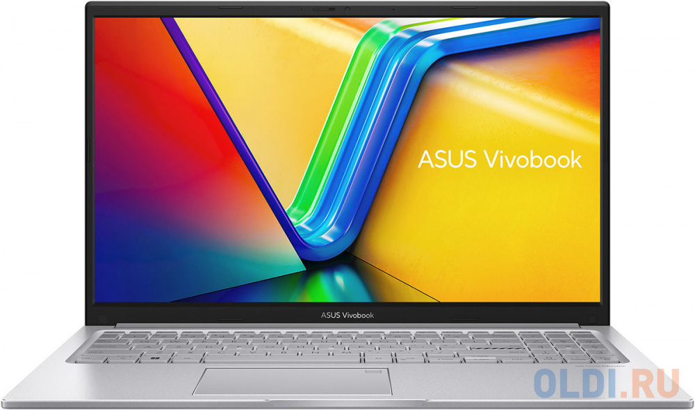 Ноутбук ASUS VivoBook 15 X1504VA-BQ286 90NB10J2-M00BT0 15.6", размер 36 x 23.3 x 1.8 см, цвет серебристый