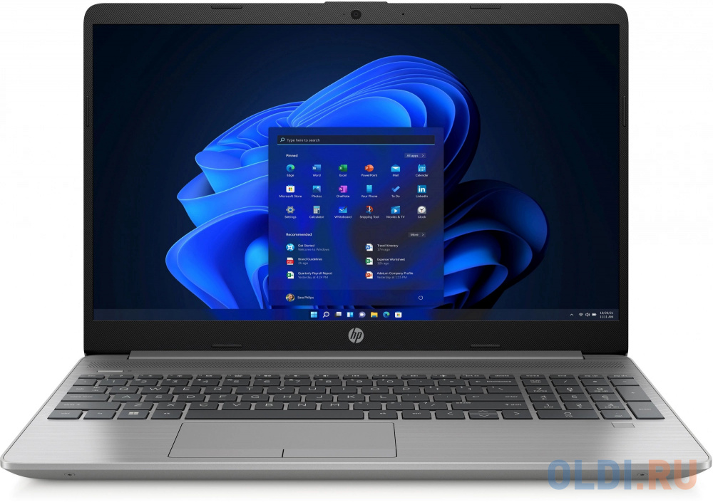 Ноутбук HP 250 G9 7X9D1UT 15.6", размер 35.85 x 24.2 x 1.99 см, цвет тёмно-серый