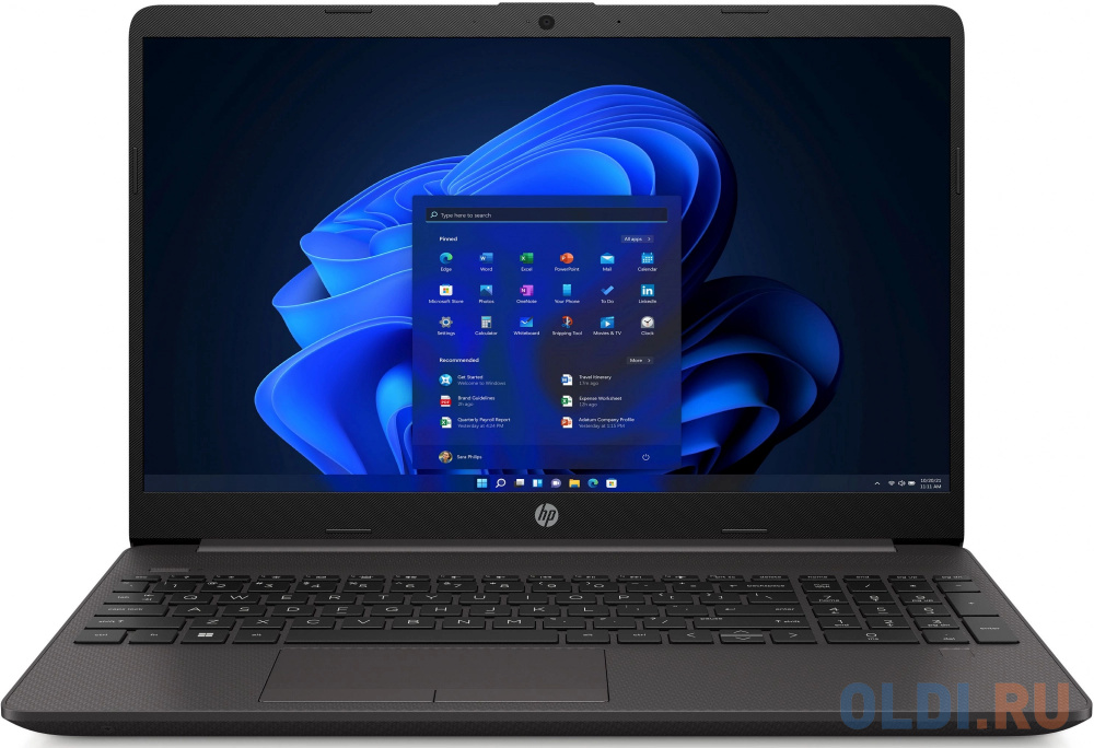 Ноутбук HP 255 G9 7X9D3UT 15.6", размер 358 x 20 x 242 мм, цвет серебристый