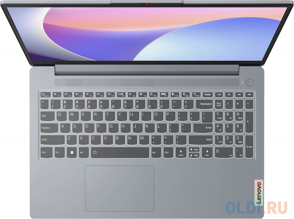 Ноутбук Lenovo IdeaPad Slim 3 15IAN8 82XB006TRK 15.6", размер 360 x 18 x 235 мм, цвет серый N305 - фото 5