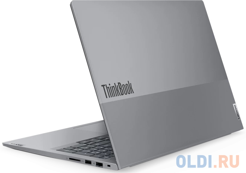 Ноутбук Lenovo ThinkBook 16 G6 21KH001ERU 16", размер 356 x 18 x 254 мм, цвет серый 1335U - фото 6