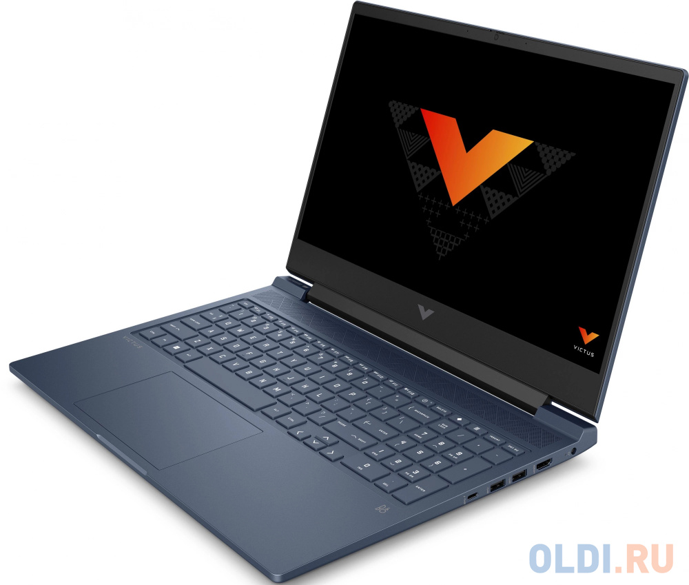 Ноутбук HP Victus 16-r0018ci 8L5H8EA 16.1", размер 369 x 24 x 260 мм, цвет синий 13500H - фото 2