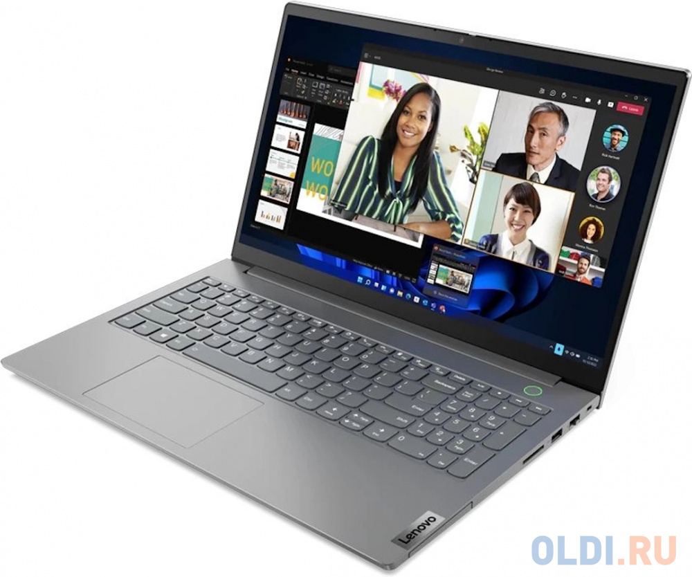 Ноутбук Lenovo Thinkbook 15 G4 IAP Core i7 1255U 8Gb SSD512Gb Intel Iris Xe graphics 15.6" IPS FHD (1920x1080) noOS grey WiFi BT Cam Bag (21DJ00P 21DJ00PGAK - фото 3