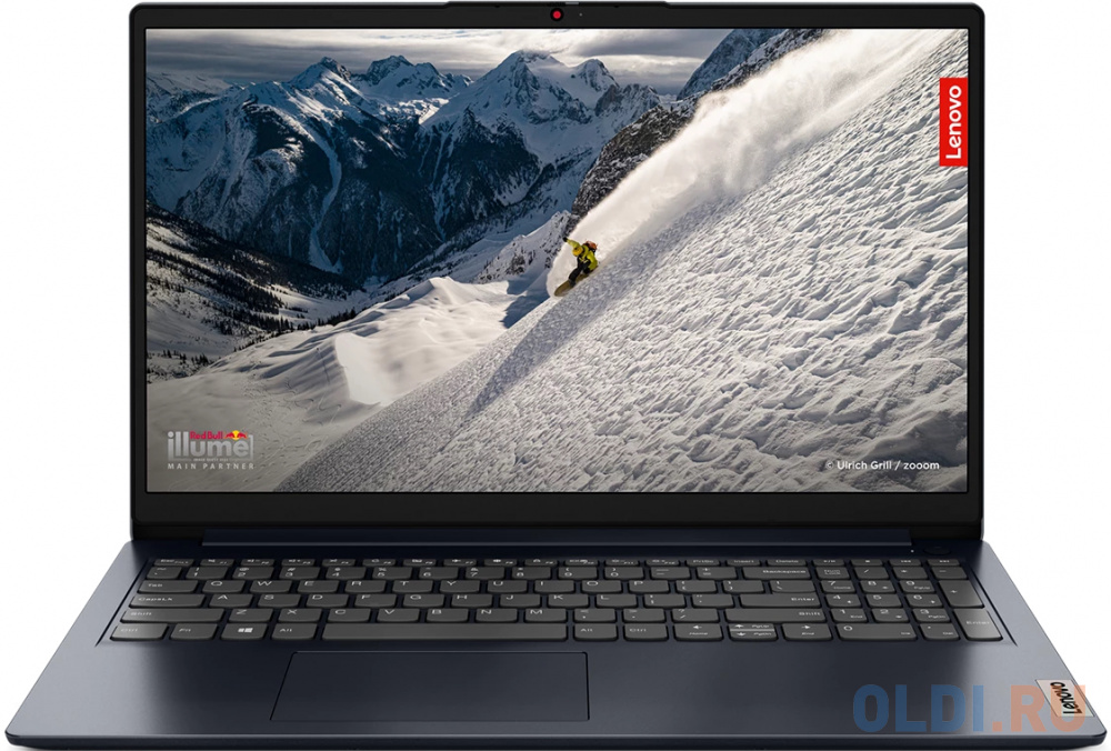 Ноутбук Lenovo IdeaPad 1 Gen 7 82R400BARM 15.6", размер 360.2 x 236 x 17.9 мм, цвет синий 5500U - фото 1