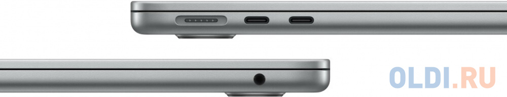Ноутбук Apple MacBook Air A3113 MRXP3JA/A 13.6", размер 304.1 х 215 х 11.3 мм, цвет серый M3 - фото 6
