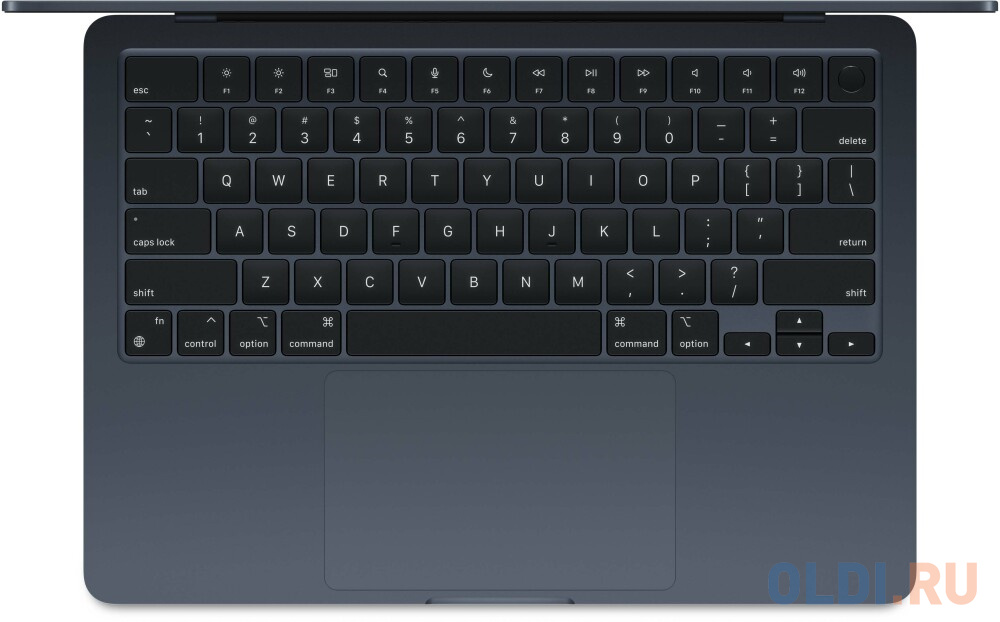 Ноутбук Apple MacBook Air A3113 MRXV3ZP/A 13.6", размер 304.1 х 215 х 11.3 мм, цвет черный M3 - фото 2