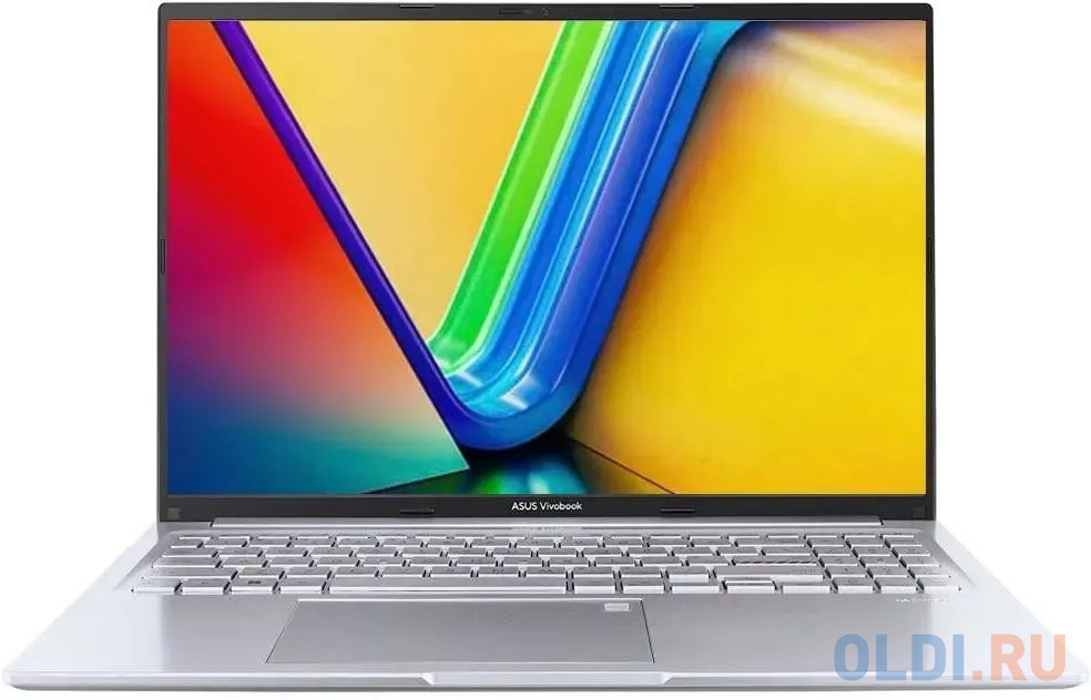 ASUS VivoBook 16 X1605ZA i5-12500H 16Gb SSD 512Gb Intel Iris Xe Graphics eligible 16 WUXGA IPS 42Вт*ч No OS Серебристый X1605ZA-MB658 90NB0ZA2-M00Z50 - фото 1