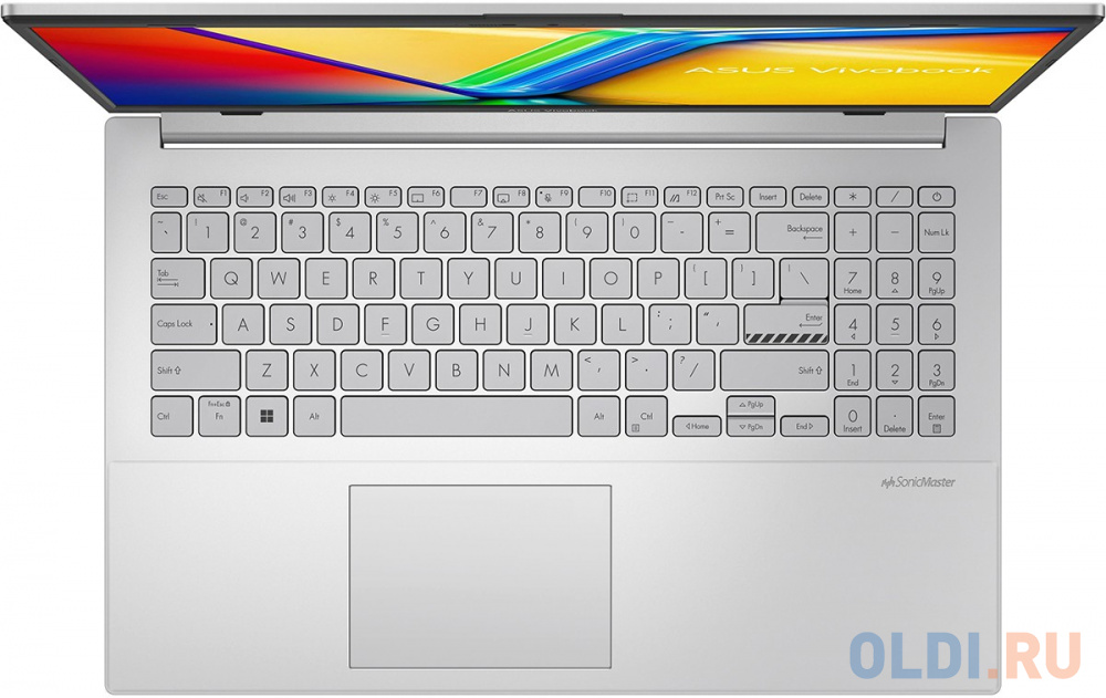 Ноутбук ASUS Vivobook 15 E1504GA-BQ527 90NB0ZT1-M00VB0 15.6", размер 360.3х232.5х17.9 мм, цвет серебристый N100 - фото 3