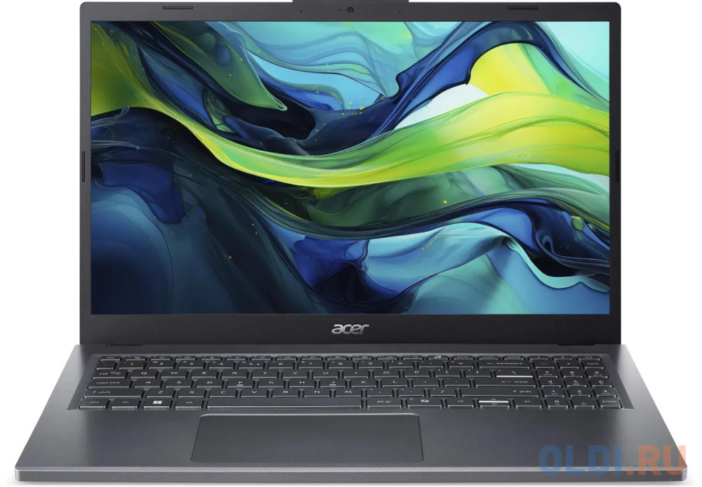 Ноутбук Acer Aspire 15 A15-51M-39CN NX.KXRCD.001 15.6", размер 363 x 18 x 238 мм, цвет серый