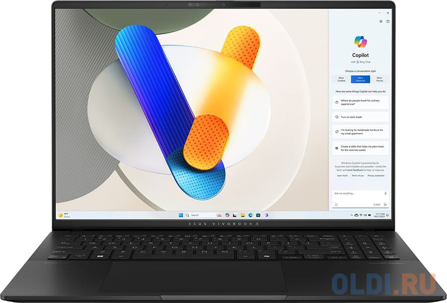 

Ноутбук ASUS VivoBook S 15 OLED S5606MA-MX143W 90NB12E3-M009H0 15.6", Черный