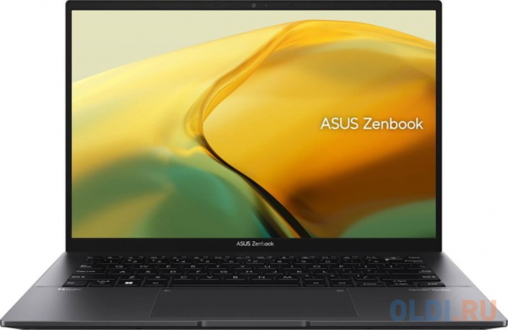 ASUS Zenbook 14 UM3402YA Ryzen 5 7430U 16Gb SSD 512Gb AMD Radeon Graphics 14 WQXGA IPS Cam 75Вт*ч No OS Черный UM3402YA-KP845 90NB0W95-M01KB0