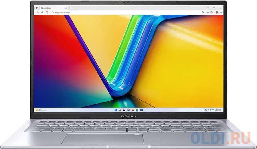 ASUS Vivobook 17X M3704YA-AU159 [90NB1191-M008F0] Cool Silver 17.3