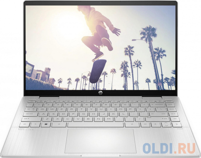 

Ноутбук HP Pavilion x360 14-ek1016ci 84K35EA 14", Серебристый