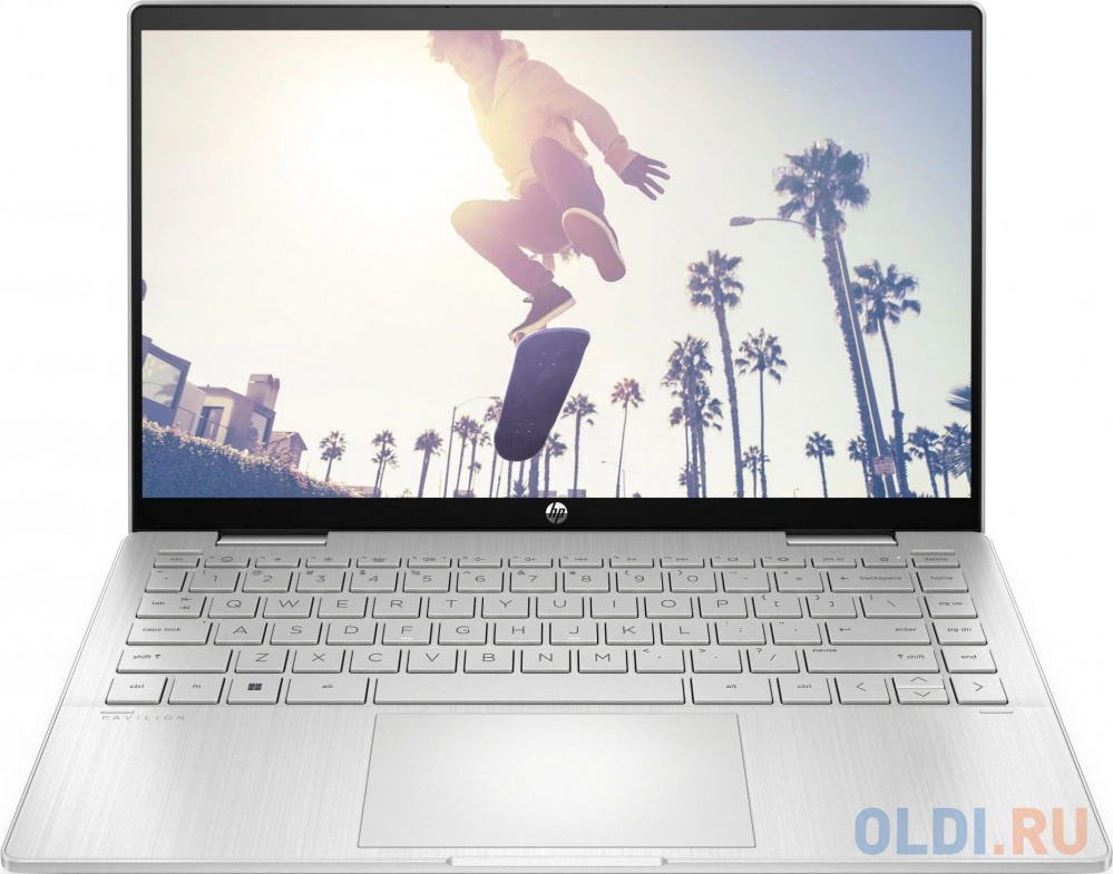 

Ноутбук HP Pavilion x360 14-ek1017ci 84K35EA 14", Серебристый