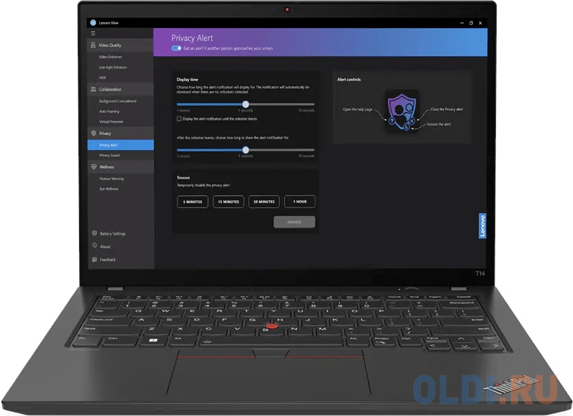 

Ноутбук Lenovo ThinkPad T14 Gen 4 21HESDXP00 14", Черный
