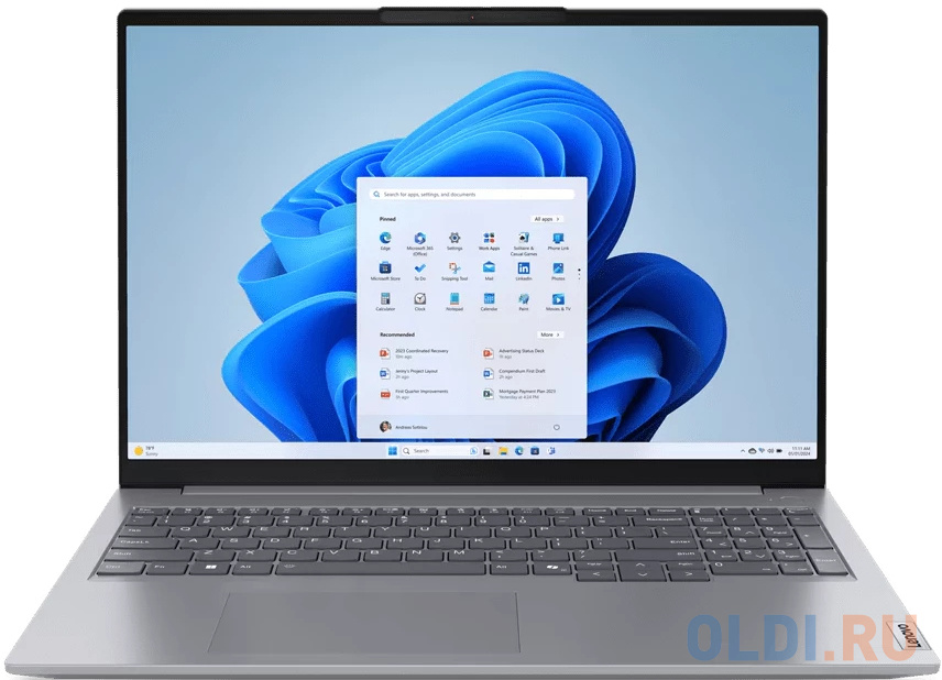 

Ноутбук Lenovo ThinkBook 16 G7 21MS0045RU 16", Серый