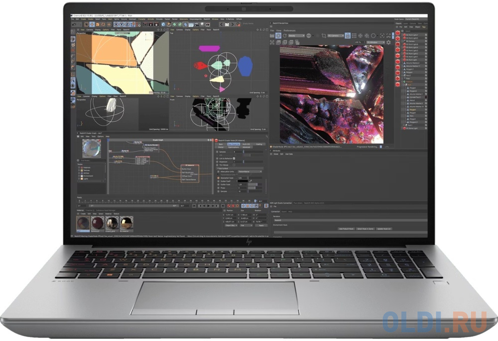 

HP ZBook Fury 16 G10 Core i7-13700HX 2.1GHz,16" WUXGA (1920x1200) IPS ALS AG,nVidia RTX A4000 ADA 12Gb GDDR6,32Gb DDR5-5600(1),1Tb SSD,95Wh,FPR,2